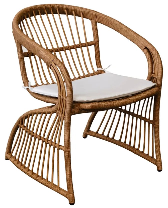 Liberta SIRENE ΠΟΛΥΘΡΟΝΑ ΜΕ ΜΠΡΑΤΣΟ ΦΥΣΙΚΟ 58x65xH77,5cm 58x65xH77,5cm 22-0081
