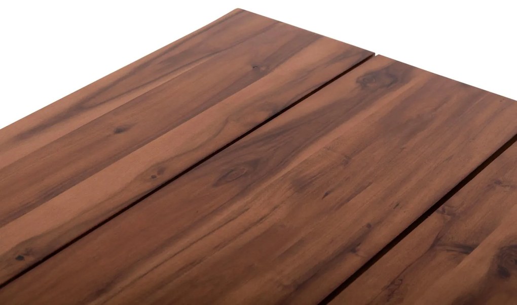 Τραπέζι Τραπεζαρίας FRIGGO Ξύλο Ακακίας πάχους 2,6εκ. σε Φυσικό 140x80x76Υεκ. 140x80x76 εκ.