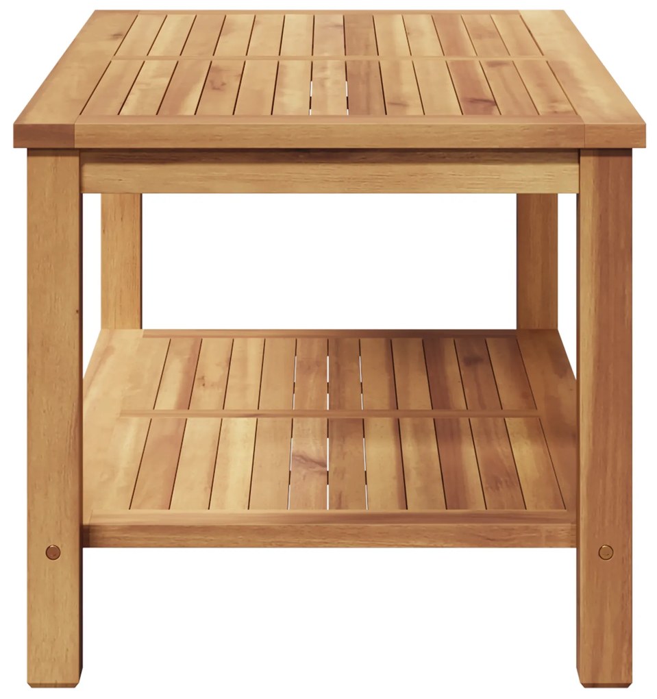 vidaXL Τραπεζάκι σαλονιού Καφέ 90 x 50 x 45 cm Μασίφ ξύλο teak