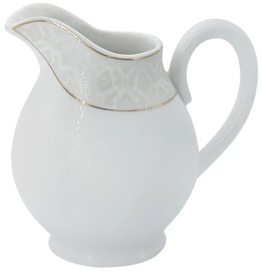 Γαλατιέρα 300Ml PR14141113/G White-Gold Oriana Ferelli® Porcelain