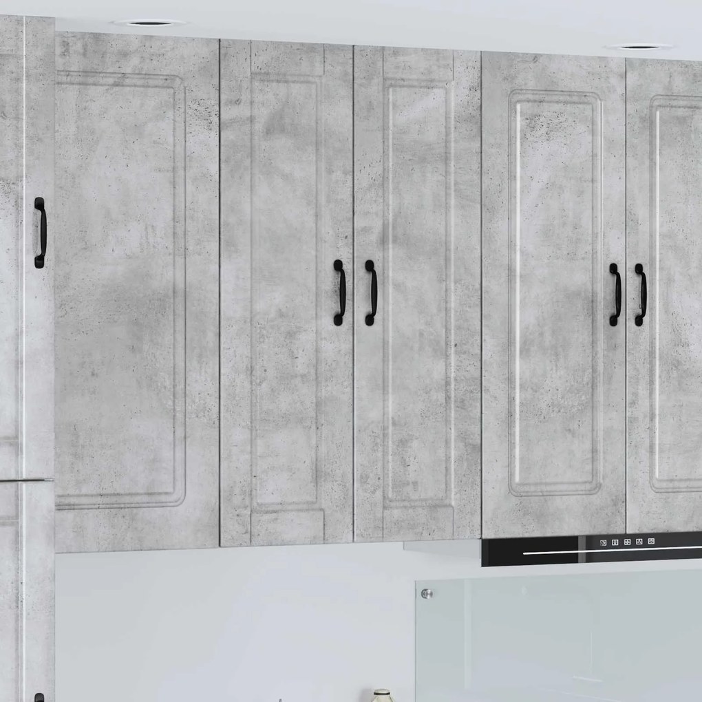 Ντουλάπα Κουζίνας με ράφι Σκυρόδεμα Γκρι 30 x 31 x 100 εκ.