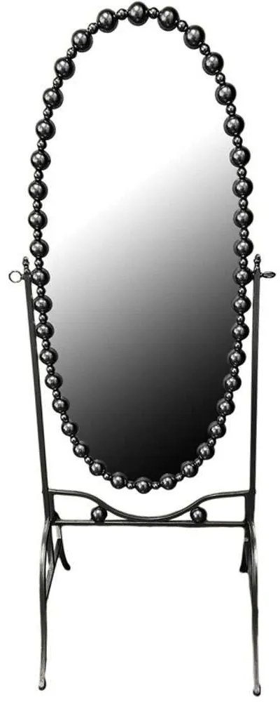 Καθρέπτης Δαπέδου Present 295-000010 63,5x50x171cm Black Inart Metal