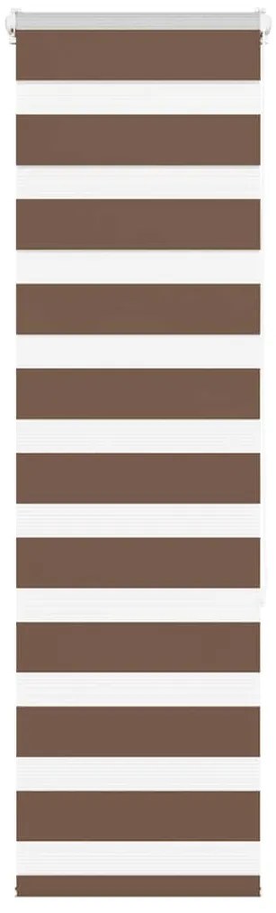 Ζέβρα τυφλή Καφέ Πλάτος υφάσματος 45,9 εκ. Πολυεστέρας