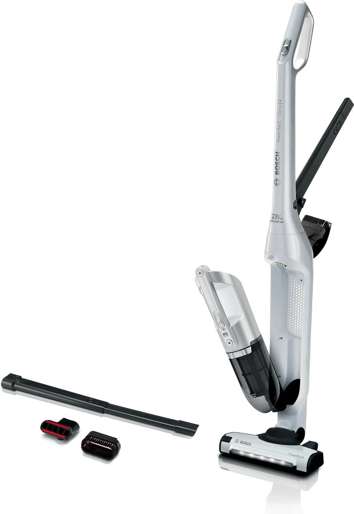 Bosch Flexxo Gen2 BCH3P2301 Επαναφορτιζόμενη Σκούπα Stick &amp; Χειρός 21.6V Λευκή