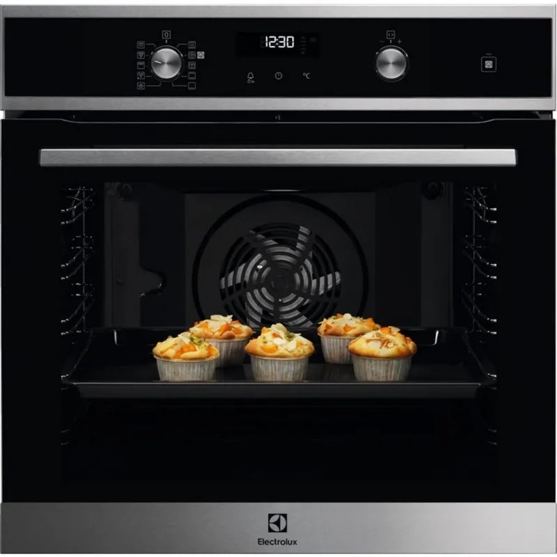 Electrolux EOD6P71X Φούρνος άνω Πάγκου 72lt χωρίς Εστίες Π59.6εκ. Μαύρος