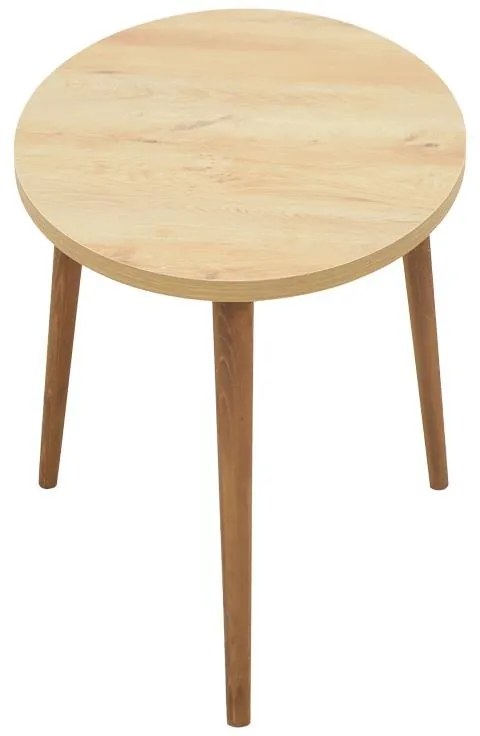 Τραπέζι σαλονιού Barton sonoma-καφέ 90x45x40εκ 90x45x40 εκ.