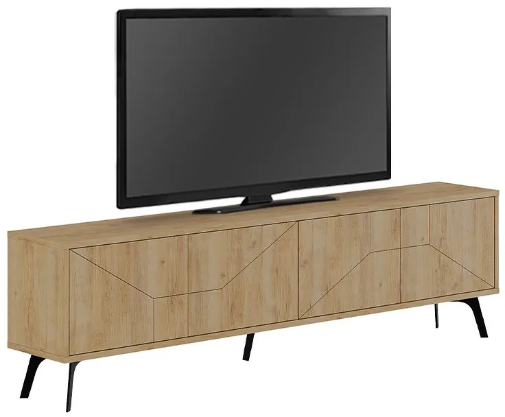ΕΠΙΠΛΟ ΤΗΛΕΟΡΑΣΗΣ DUNE MEGAPAP ΧΡΩΜΑ ΦΥΣΙΚΟ ΟΞΙΑΣ 180X29,6X50ΕΚ.