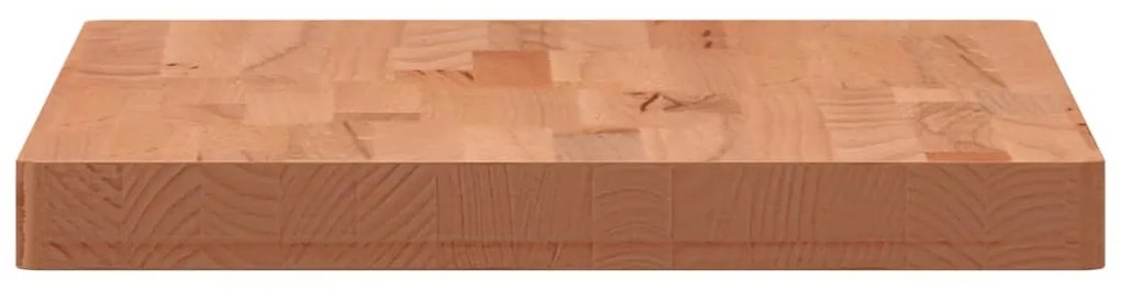 vidaXL Επιφάνεια Τραπεζιού Ορθογώνια 80x40x4 εκ. Μασίφ Ξύλο Οξιάς