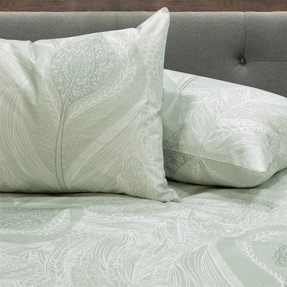 LINO ΣΕΤ ΠΑΠΛΩΜΑΤΟΘΗΚΗ JACQUARD PEARL GREY 160Χ240