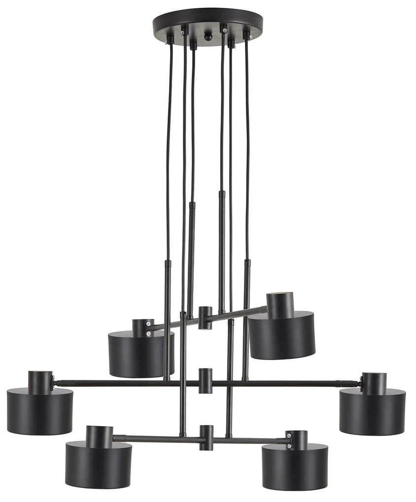 SE21-BL-100-MS1 ADEPT PENDANT Black Metal Pendant Black Metal Shade+ HOMELIGHTING 77-8879
