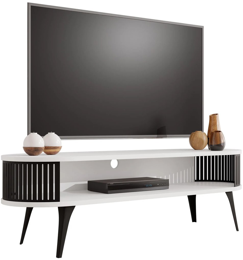 Έπιπλο τηλεόρασης Roenni-Leuko - 140.00Χ40.00Χ44.00cm