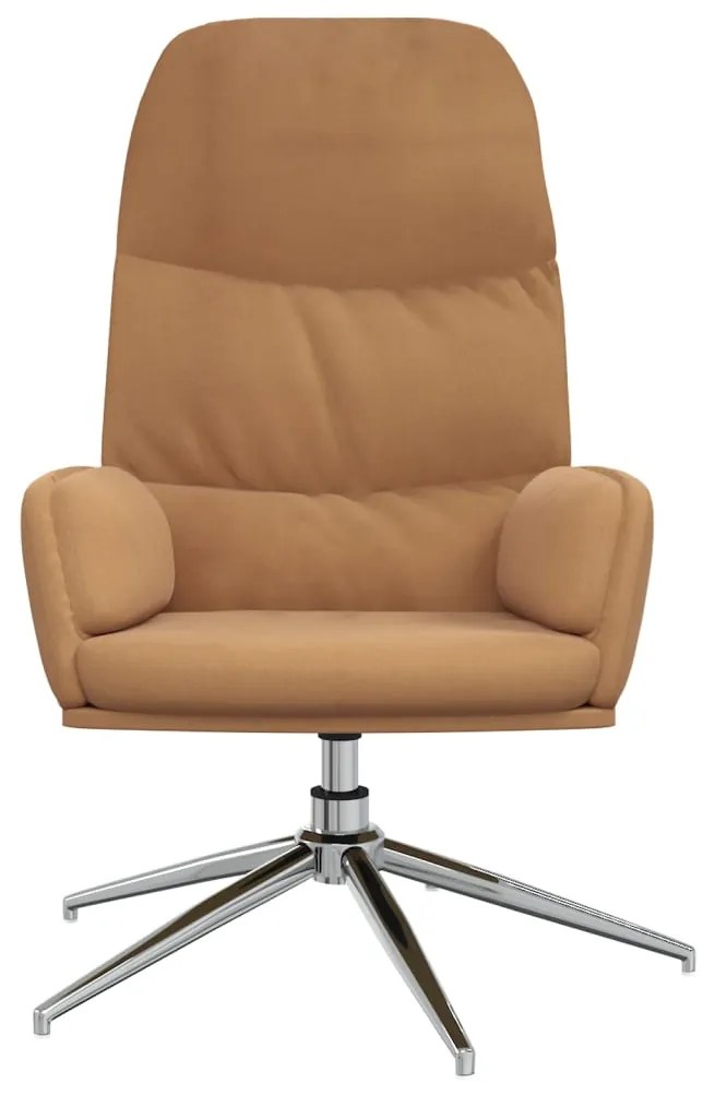 vidaXL Πολυθρόνα Relax Taupe από Συνθετικό Καστόρι