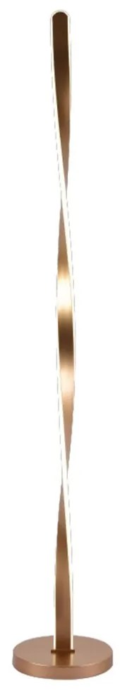 Φωτιστικό Δαπέδου 45025 Led Dimmable 25x160cm 4100Lm 38W 3CCT Gold Inlight