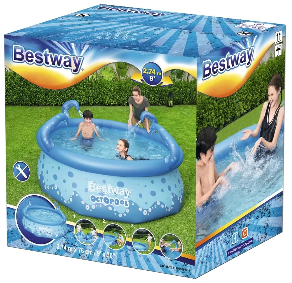 BESTWAY ΠΙΣΙΝΑ EASY SET OCTOPOOL 274 X 76 ΕΚ. 92099