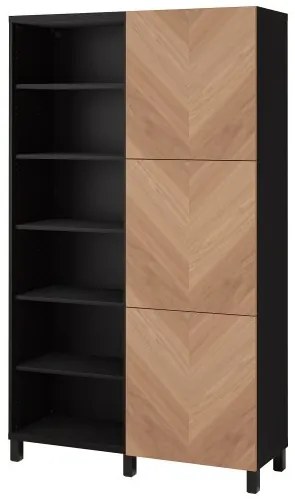BESTÅ σύνθεση αποθήκευσης με πόρτες, 120x42x202 cm 794.217.00