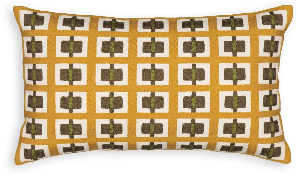 Θήκη για μαξιλαράκι με κέντημα 45x45 εκ., Mauro