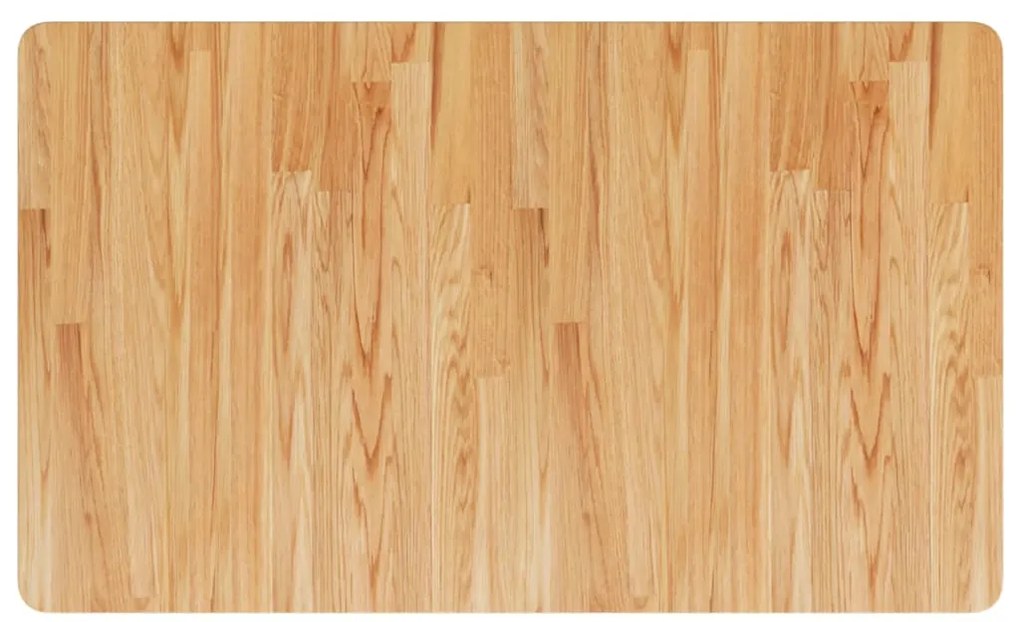 vidaXL Πάγκος Μπάνιου Αν. Καφέ 100x60x1,5 εκ. Επεξ. Μασίφ Ξύλο