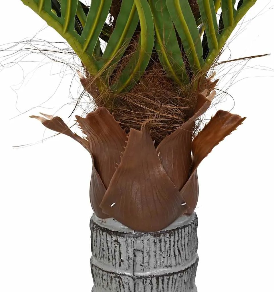 vidaXL Φοίνικας Τεχνητός 6 Φύλλα Πράσινος 100 εκ.