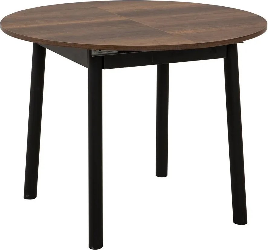 Extendable Dining Table Oliver - Walnut, Black Walnut
Black