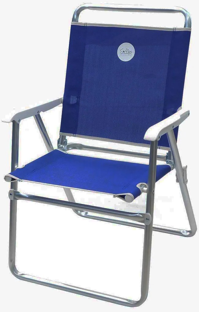 Καρέκλα Παραλίας Campo Beach 5 Μπλε Αλουμινίου XL 6005080 - 130kg