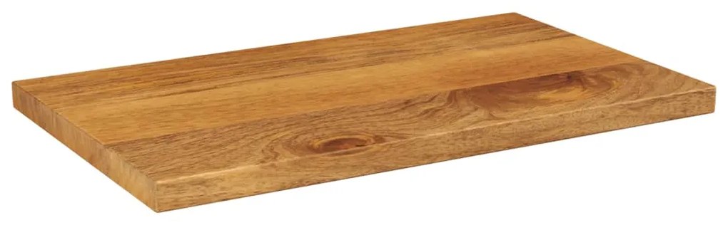 vidaXL Επιφάνεια Τραπεζιού Ορθογώνια 60x40x2,5 εκ. Μασίφ Ξύλο Μάνγκο