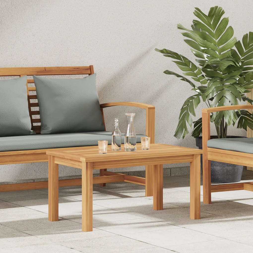 vidaXL Τραπεζάκι σαλονιού Καφέ 70 x 40 x 36 cm Μασίφ ξύλο teak