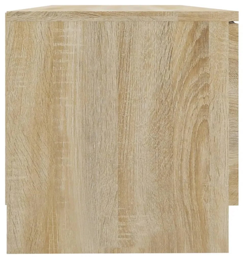 vidaXL Έπιπλο Τηλεόρασης Sonoma Δρυς 80 x 35 x 36,5 εκ. Επεξεργ. Ξύλο