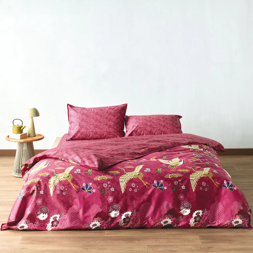 Παπλωματοθήκη Υπέρδιπλη (Σετ 220x240) 2 Όψεων Kentia Stylish Saori 17