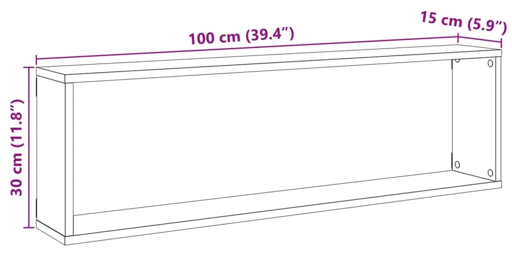 ΡΑΦΙΕΡΕΣ ΤΟΙΧΟΥ ΚΥΒΟΣ ΑΡΤΙΣΙΑΝΗ ΔΡΥΣ 100X15X30 ΕΚ. ΕΠΕΞ. ΞΥΛΟ 856584