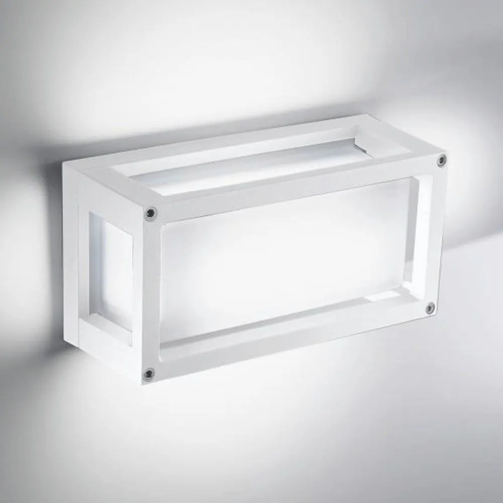 Φωτιστικό Τοίχου - Απλίκα Home LD0250B3 12,2x25x9,5cm Led 10W 3000K IP54 White Zafferano