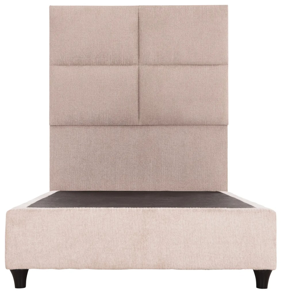 ΚΡΕΒΑΤΙ ΜΟΝΟ MILO HM652.32 ΜΠΕΖ TEDDY ΥΦΑΣΜΑ ΓΙΑ ΣΤΡΩΜΑ 90x200εκ