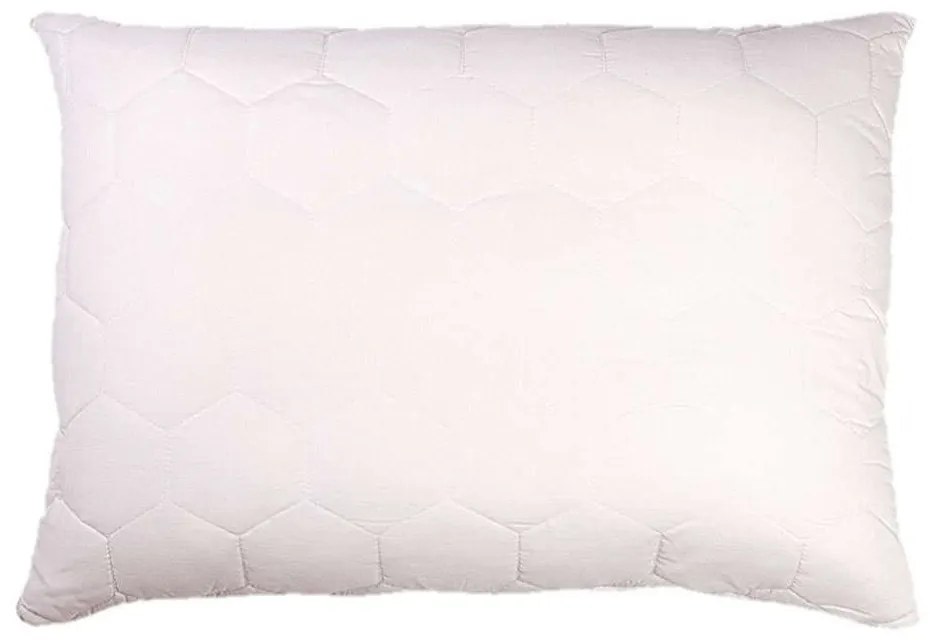 Κάλυμμα Μαξιλαριού Καπιτονέ Σετ 2τμχ White DimCol 50 Χ 80 50x80cm 100% Cotton