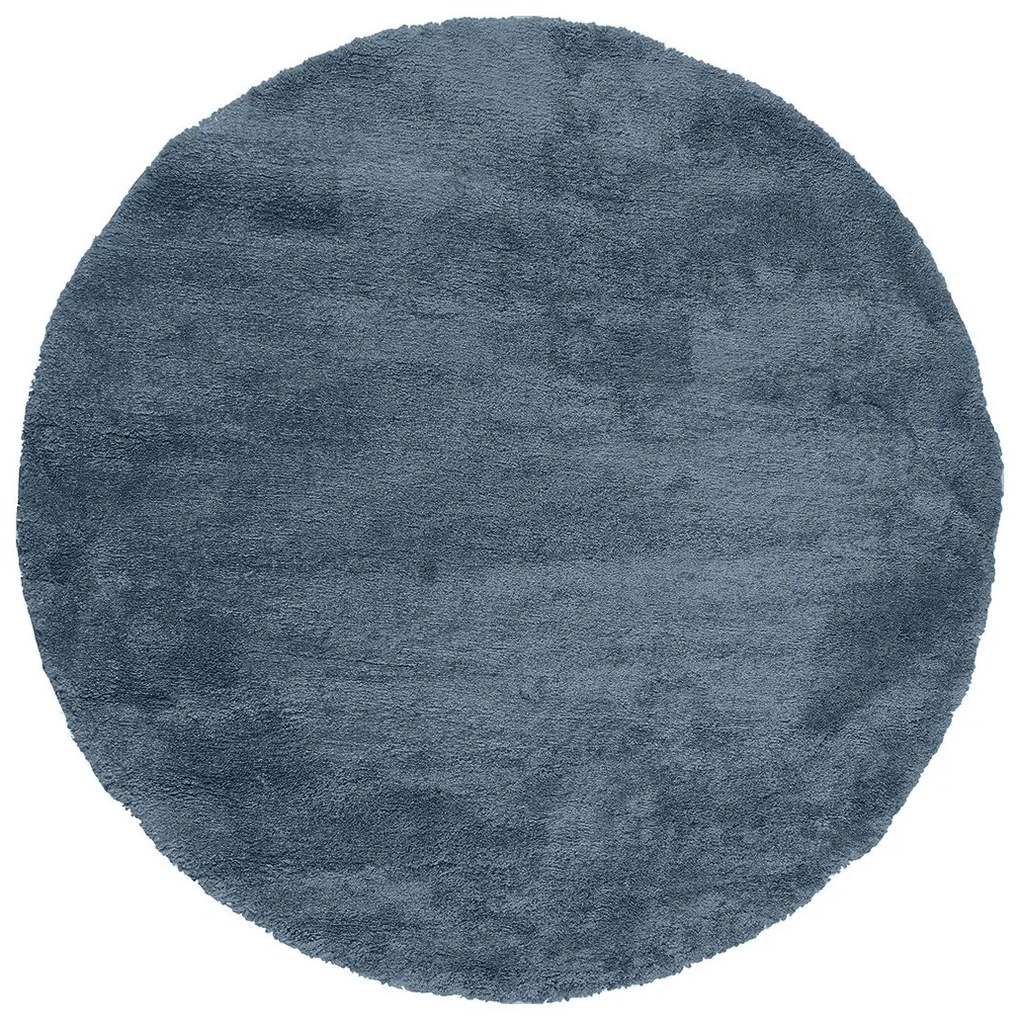 Beauty Home Ροτόντα 133x133 Fluffie Art 9611 D. Blue Μπλε