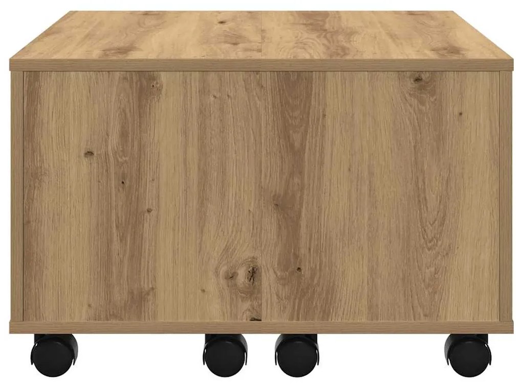vidaXL Τραπεζάκι Σαλονιού Αρτισιανή Δρυς 60x60x38 εκ. Επεξ. Ξύλο