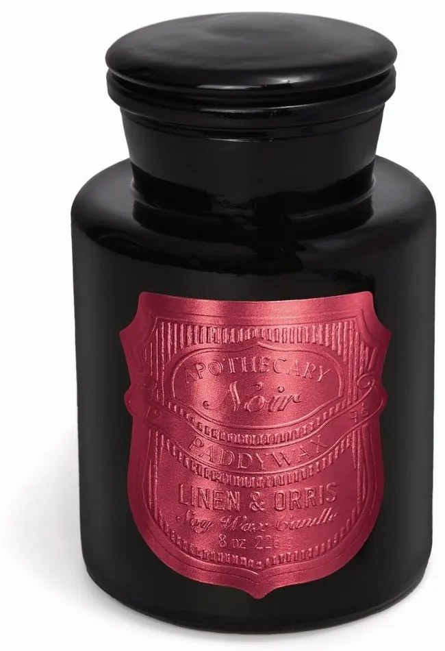 Αρωματικό Κερί Apothecary Noir Linen &amp; Orris 226gr Paddywax Soy Wax