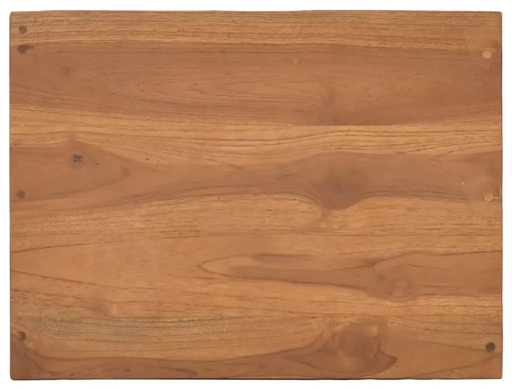 ΚΟΜΟΔΙΝΟ 40 X 30 X 76 ΕΚ. ΑΠΟ ΜΑΣΙΦ ΞΥΛΟ TEAK 326129