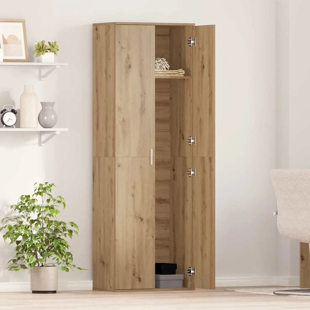 vidaXL Highboard artisan δρυς 60 x 35 x 180 εκατοστά