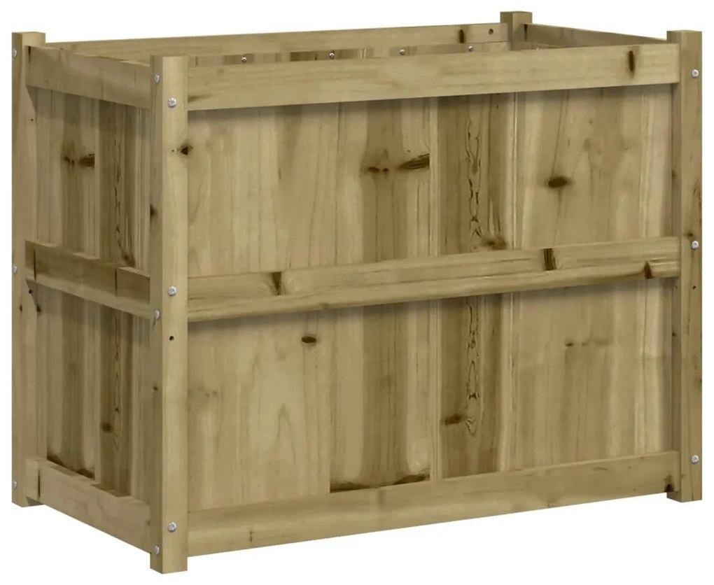 vidaXL Ζαρντινιέρα 90 x 50 x 70 εκ. από Εμποτισμένο Ξύλο Πεύκου