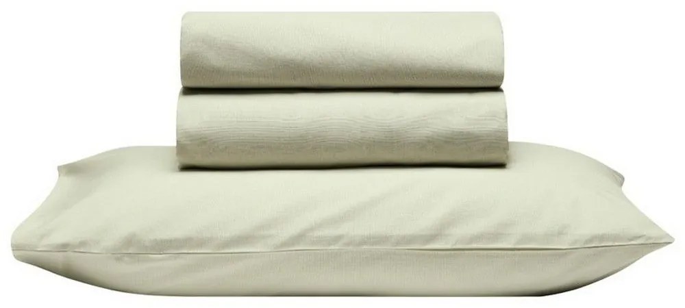 Μαξιλαροθήκες Essential 10 (Σετ 2τμχ) Light Green Kentia 50Χ70 100% Cotton Foam