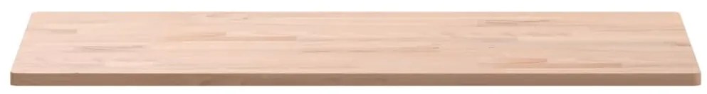 vidaXL Πάγκος Μπάνιου 80 x 40 x 1,5 εκ. από Μασίφ Ξύλο Οξιάς