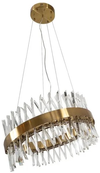 Πολυέλαιος Κρεμαστό Φωτιστικό Οροφής LED 120W Χρυσό Κρύσταλλο PDC 678 0104410 Arlight-104410-Χρυσό 0104410