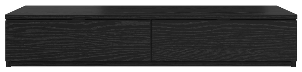 vidaXL Συρτάρια Κρεβατιού Μαύρο 80x36,5x16,5 εκ Επεξεργασμένο Ξύλο