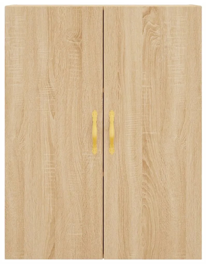 vidaXL Ντουλάπι Επιτοίχιο Sonoma Δρυς 69,5 x 34 x 90 εκ.