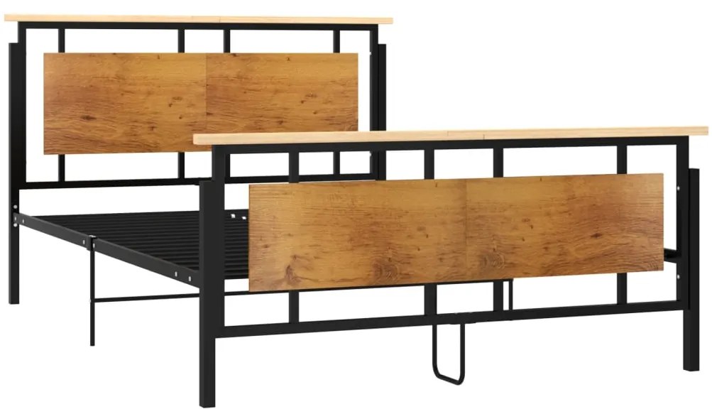 vidaXL Πλαίσιο Κρεβατιού 140 x 200 εκ. Μεταλλικό