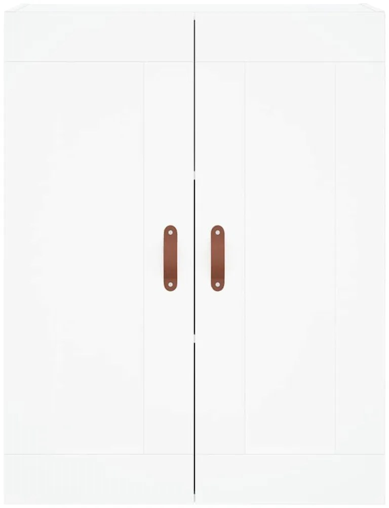 vidaXL Ντουλάπι Λευκό 69,5x34x180 εκ. από Επεξεργασμένο Ξύλο