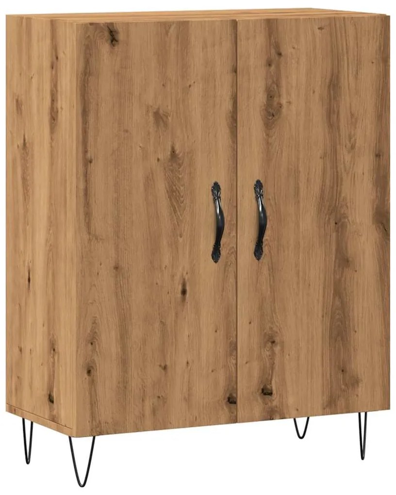 vidaXL Ντουλάπι τεχνίτης Δρυς 69,5 x 34 x 90 εκ. Επεξεργασμένο Ξύλο