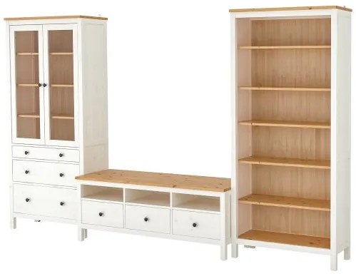 HEMNES σύνθεση αποθήκευσης TV 192.995.71