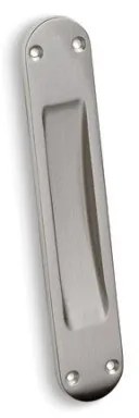 Convex 101 Ματ Νίκελ Χούφτα Συρόμενης Πόρτας χωρίς κλειδί