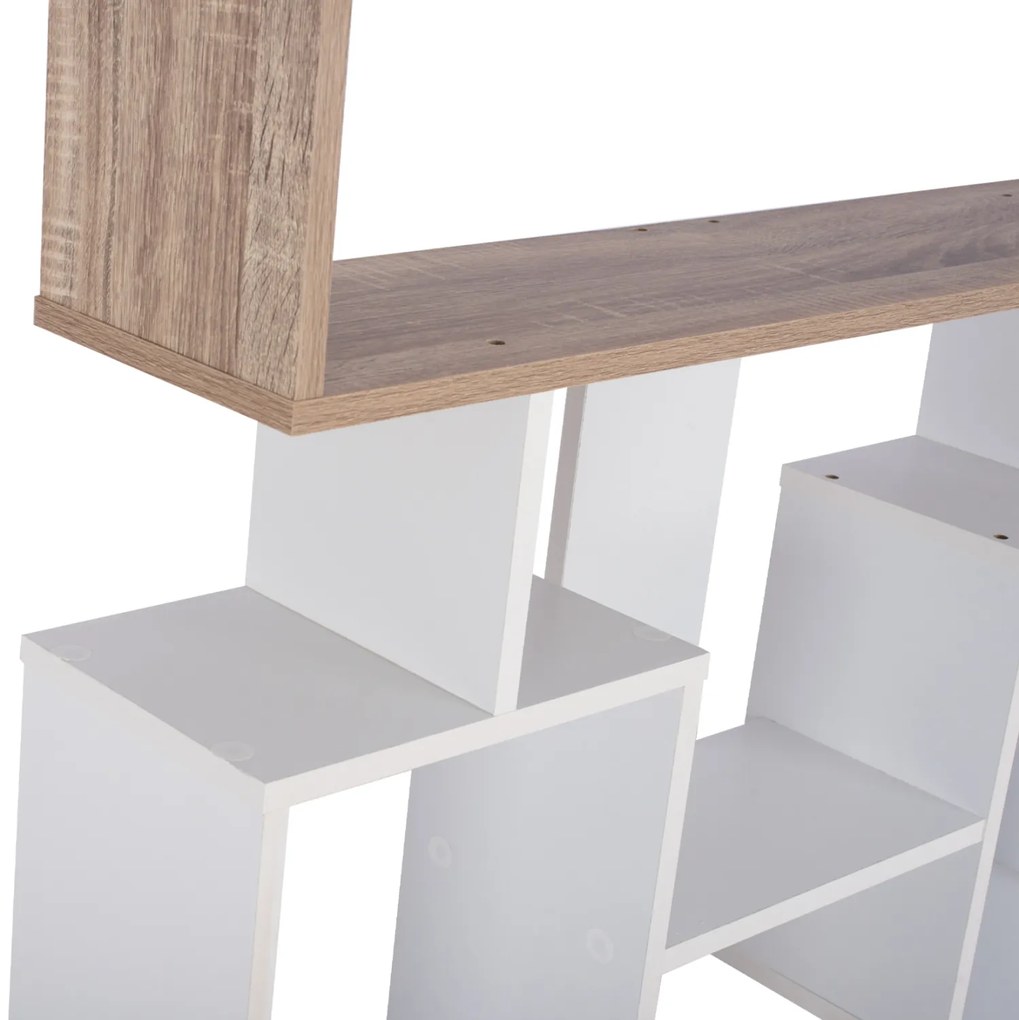 Βιβλιοθήκη Chandler 90x19.5x130 Λευκή