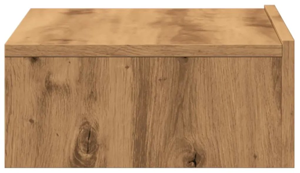 ντουλάπι τηλεόρασης με φώτα LED Artisan Oak 60x35x15,5 cm - Καφέ